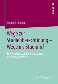 Couverture de l’ouvrage Wege zur Studienberechtigung – Wege ins Studium?