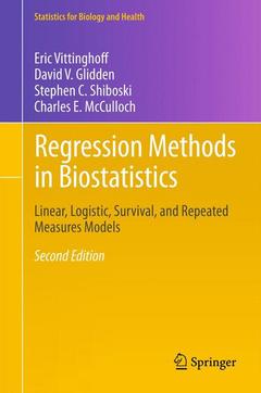 Cover of the book Regression Methods in Biostatistics