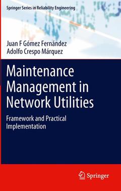 Couverture de l’ouvrage Maintenance Management in Network Utilities