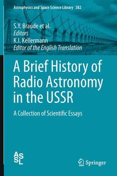 Couverture de l’ouvrage A Brief History of Radio Astronomy in the USSR
