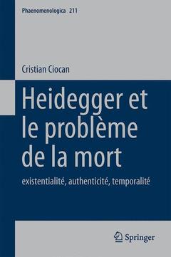 Couverture de l’ouvrage Heidegger et le problème de la mort
