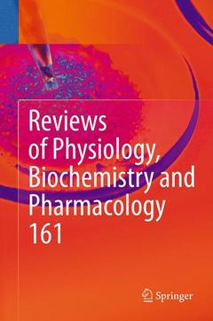 Couverture de l’ouvrage Reviews of Physiology, Biochemistry and Pharmacology 161