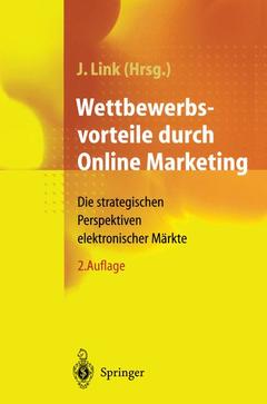 Cover of the book Wettbewerbsvorteile durch Online Marketing