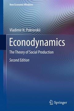 Couverture de l’ouvrage Econodynamics