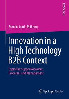 Cover of the book Innovation in a High Technology B2B Context