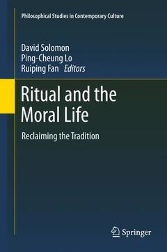Couverture de l’ouvrage Ritual and the Moral Life