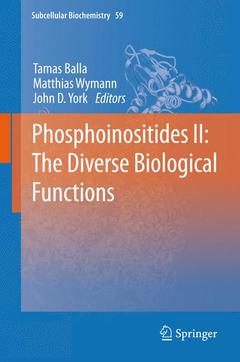 Cover of the book Phosphoinositides II: The Diverse Biological Functions