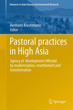 Couverture de l’ouvrage Pastoral practices in High Asia