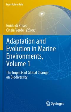 Couverture de l’ouvrage Adaptation and Evolution in Marine Environments, Volume 1