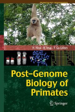 Couverture de l’ouvrage Post-Genome Biology of Primates