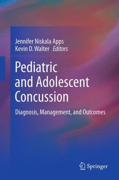 Cover of the book Pediatric and Adolescent Concussion