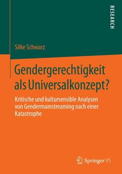 Couverture de l’ouvrage Gendergerechtigkeit als Universalkonzept?