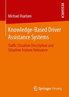 Couverture de l’ouvrage Knowledge-Based Driver Assistance Systems