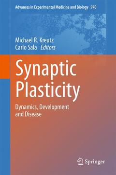 Couverture de l’ouvrage Synaptic Plasticity