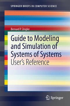 Couverture de l’ouvrage Guide to Modeling and Simulation of Systems of Systems