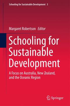 Couverture de l’ouvrage Schooling for Sustainable Development: