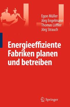 Couverture de l’ouvrage Energieeffiziente Fabriken planen und betreiben