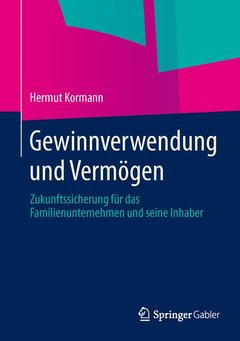 Cover of the book Gewinnverwendung und Vermögen
