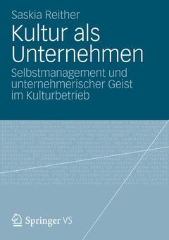 Couverture de l’ouvrage Kultur als Unternehmen