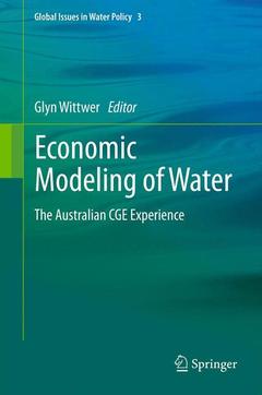 Cover of the book Economic Modeling of Water