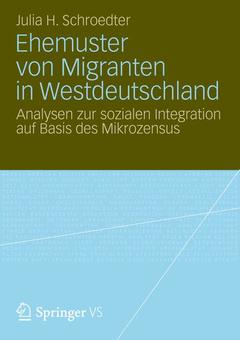 Couverture de l’ouvrage Ehemuster von Migranten in Westdeutschland