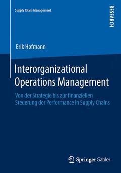 Couverture de l’ouvrage Interorganizational Operations Management