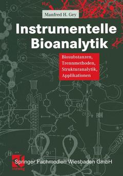 Cover of the book Instrumentelle Bioanalytik