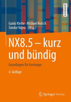 Couverture de l’ouvrage NX8.5 - kurz und bündig