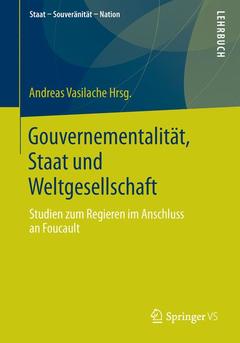 Couverture de l’ouvrage Gouvernementalität, Staat und Weltgesellschaft