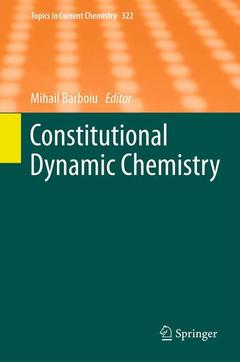 Couverture de l’ouvrage Constitutional Dynamic Chemistry