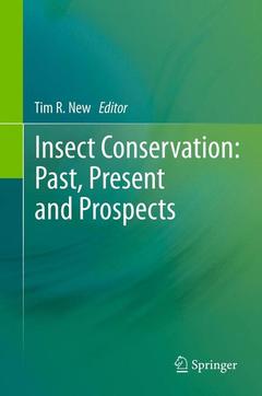 Couverture de l’ouvrage Insect Conservation: Past, Present and Prospects
