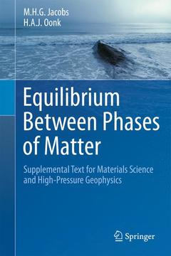Cover of the book Equilibrium Between Phases of Matter