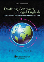 Cover of the book Drafting Contracts in Legal English
