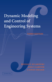 Couverture de l’ouvrage Dynamic Modeling and Control of Engineering Systems