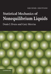 Couverture de l’ouvrage Statistical Mechanics of Nonequilibrium Liquids