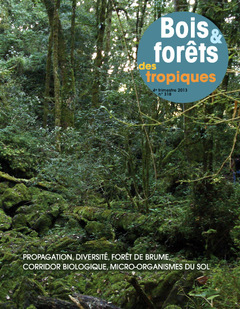 Couverture de l’ouvrage Bois et forêts des tropiques N° 318 - 4e trimestre 2013