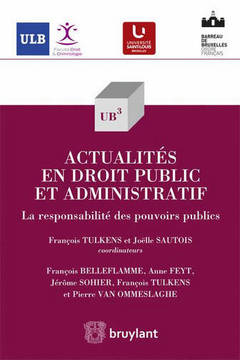 Couverture de l’ouvrage Actualités en droit public et administratif