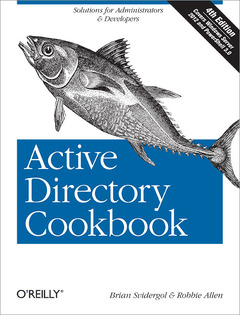 Couverture de l’ouvrage Active Directory Cookbook 4ed