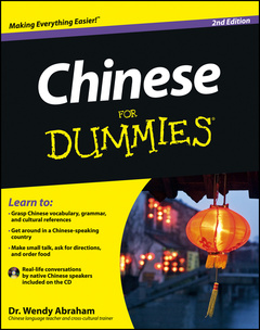 Couverture de l’ouvrage Chinese For Dummies