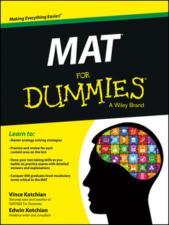 Couverture de l’ouvrage MAT For Dummies