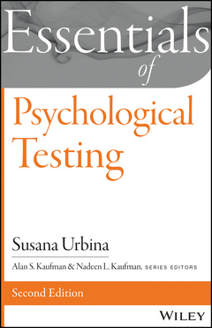 Couverture de l’ouvrage Essentials of Psychological Testing