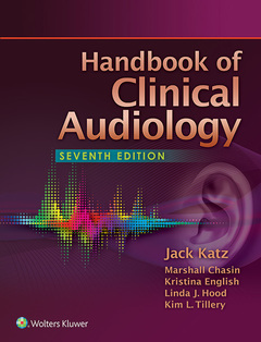 Cover of the book Handbook of Clinical Audiology