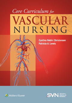 Couverture de l’ouvrage Core Curriculum for Vascular Nursing