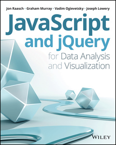 Couverture de l’ouvrage JavaScript and jQuery for Data Analysis and Visualization