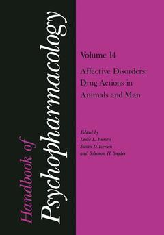 Cover of the book Handbook of Psychopharmacology