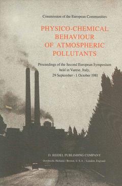 Cover of the book Physico-Chemical Behaviour of Atmospheric Pollutants