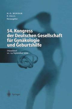 Couverture de l’ouvrage 54. Kongress der Deutschen Gesellschaft für Gynäkologie und Geburtshilfe