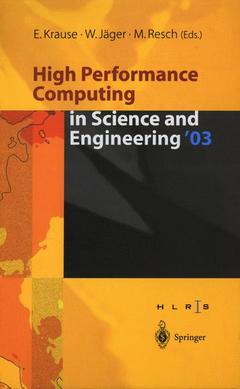 Cover of the book High Performance Computing in Science and Engineering ’03