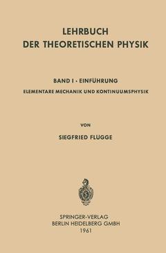 Couverture de l’ouvrage Lehrbuch der Theoretischen Physik