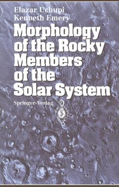 Couverture de l’ouvrage Morphology of the Rocky Members of the Solar System